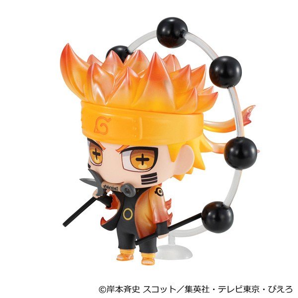 MegaHouse Chimi Mega Series NARUTO SHIPPUDEN Mascot Collection [1] (Set of 6) (Figure) image 4