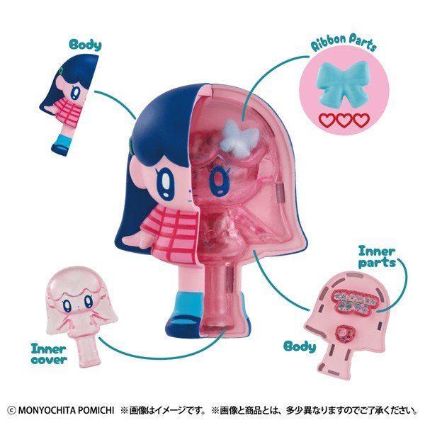 MegaHouse INSIDE FANTASY MONYOGIRL (Set of 4) (Figure) รูปภาพ 4