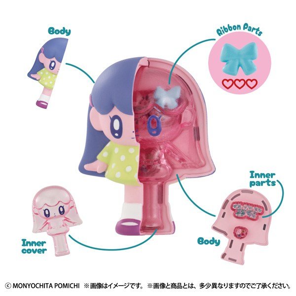 MegaHouse INSIDE FANTASY MONYOGIRL (Set of 4) (Figure) รูปภาพ 6