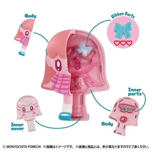 MegaHouse INSIDE FANTASY MONYOGIRL (Set of 4) (Figure) รูปภาพ 8