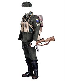 Q Orange QO Toys Q Orange QO Toys 1/6 Outfit Set: Italian Army, 2nd Corps, 4th Division, 28th Artillery Regiment - French-Italian Border, 1940 Bild 1