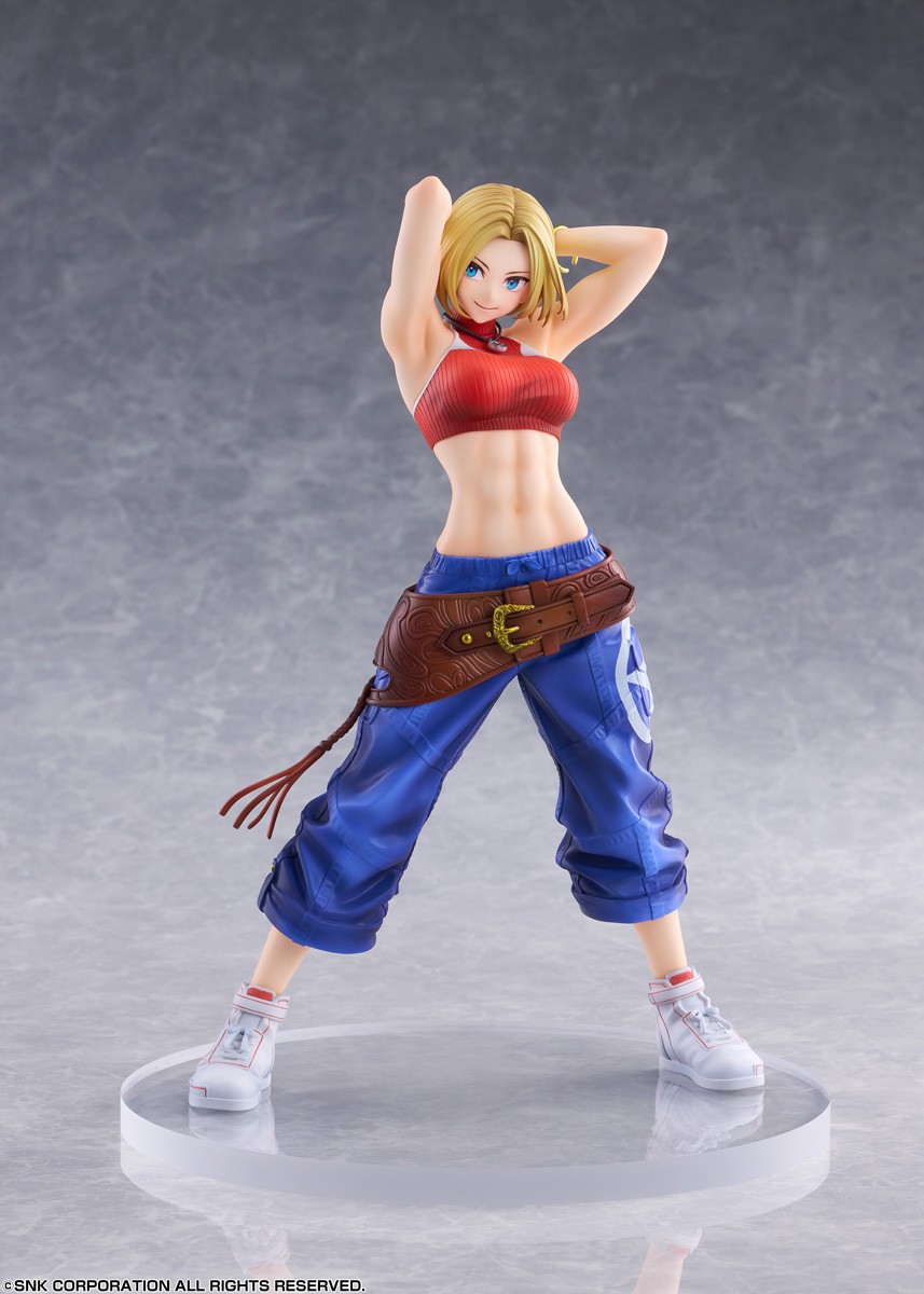 GOLDENHEAD PLUS Fighting Girls Collection THE KING OF FIGHTERS XV Blue Mary (Figure) gambar 2