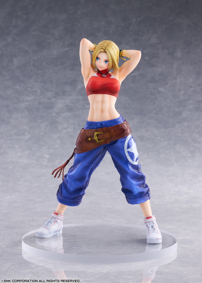 GOLDENHEAD PLUS Fighting Girls Collection THE KING OF FIGHTERS XV Blue Mary (Figure) gambar 3