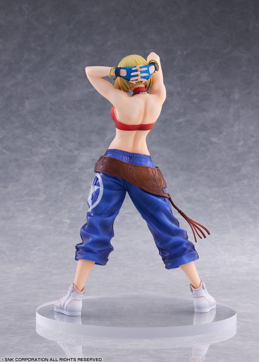 GOLDENHEAD PLUS Fighting Girls Collection THE KING OF FIGHTERS XV Blue Mary (Figure) gambar 4