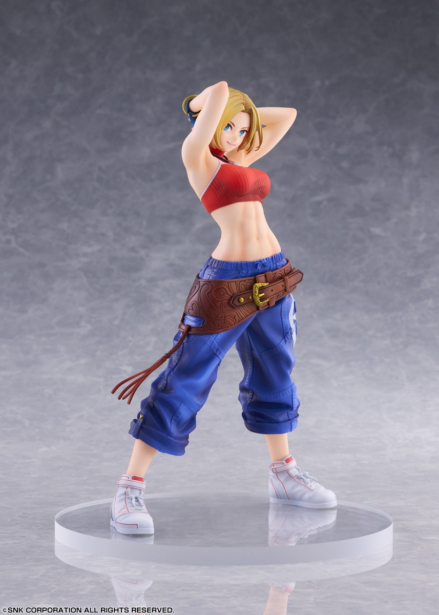 GOLDENHEAD PLUS Fighting Girls Collection THE KING OF FIGHTERS XV Blue Mary (Figure) gambar 5