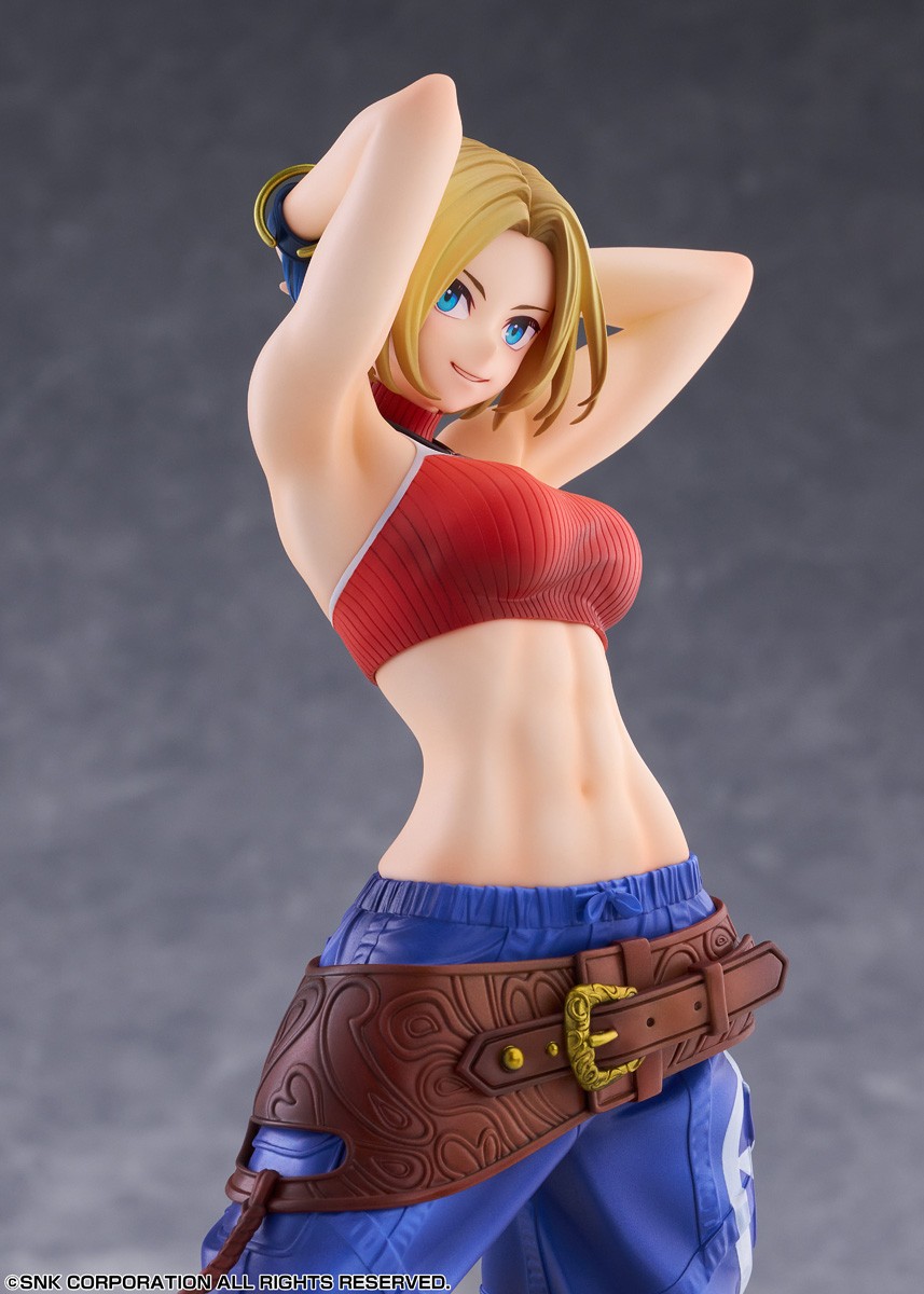 GOLDENHEAD PLUS Fighting Girls Collection THE KING OF FIGHTERS XV Blue Mary (Figure) gambar 8