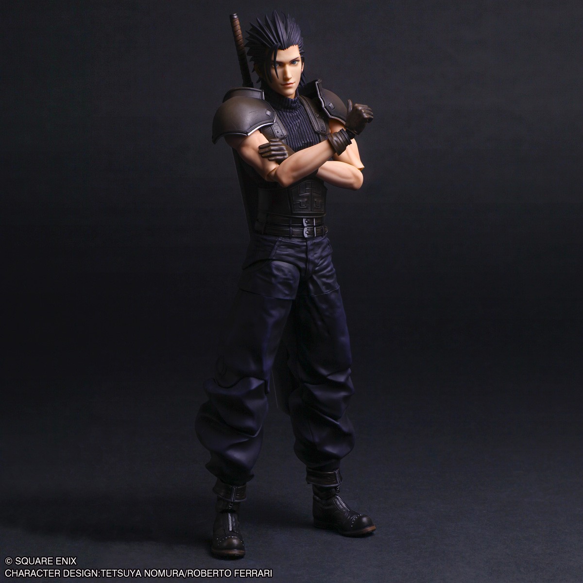 Square Enix Final Fantasy VII Rebirth Play Arts Shin Zack Fair Soldier 1st Class (Completed) image 2
