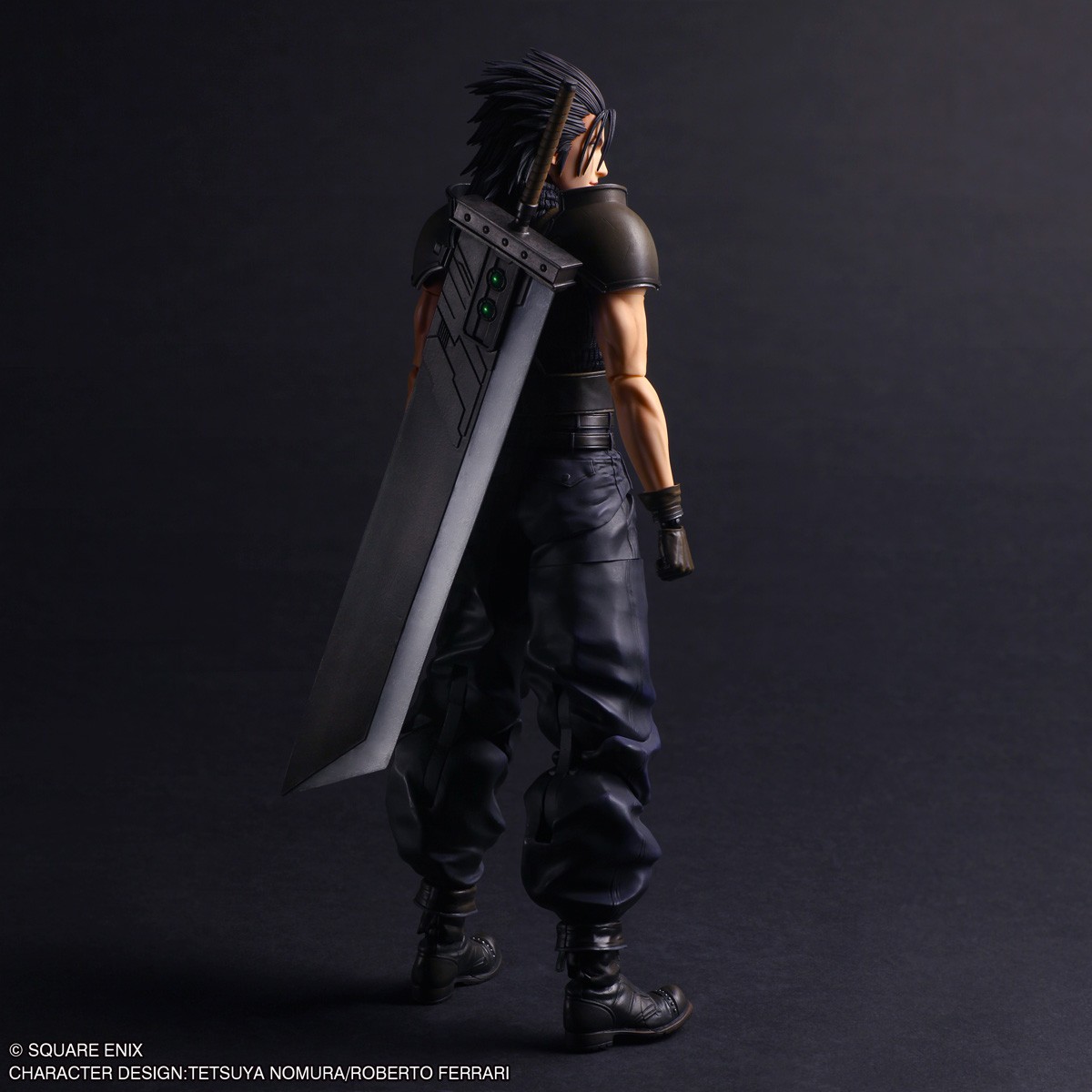 Square Enix Final Fantasy VII Rebirth Play Arts Shin Zack Fair Soldier 1st Class (Completed) image 3