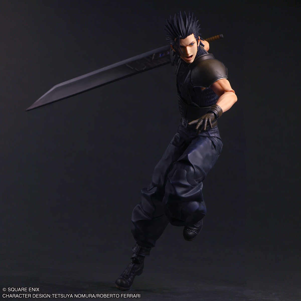 Square Enix Final Fantasy VII Rebirth Play Arts Shin Zack Fair Soldier 1st Class (Completed) image 4