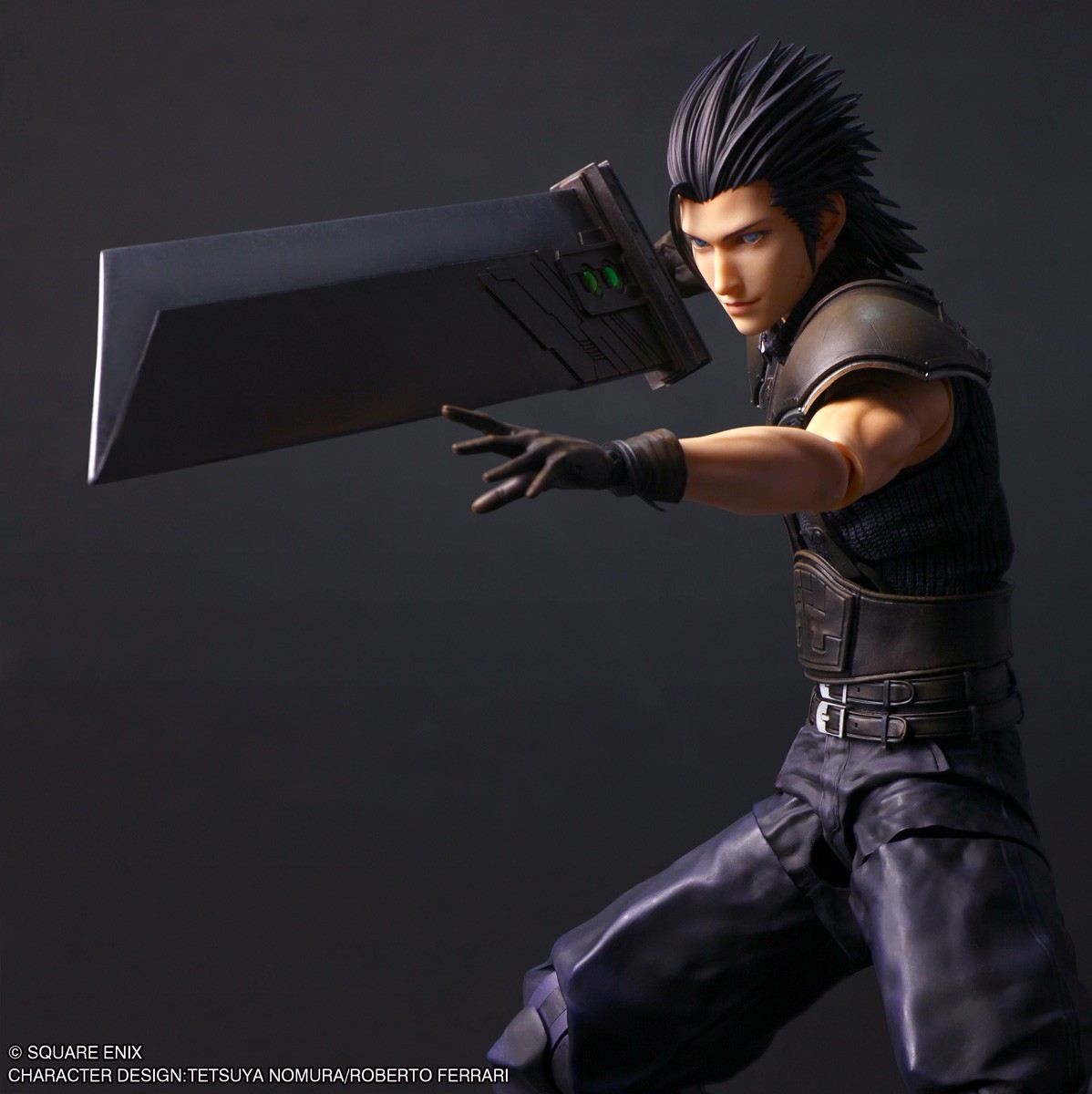 Square Enix Final Fantasy VII Rebirth Play Arts Shin Zack Fair Soldier 1st Class (Completed) image 5
