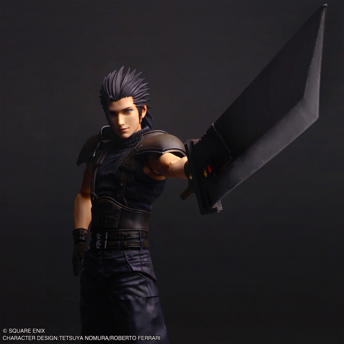 Square Enix Final Fantasy VII Rebirth Play Arts Shin Zack Fair Soldier 1st Class (Completed) image 7