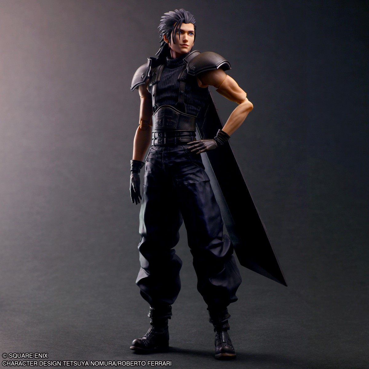 Square Enix Final Fantasy VII Rebirth Play Arts Shin Zack Fair Soldier 1st Class (Completed) image 8