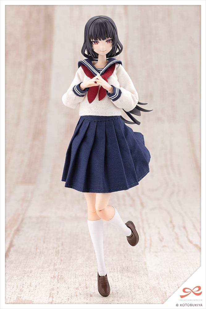 Kotobukiya Sousai Shojo Teien KIRU PLA Kuon Yakushiji [TOUOU HIGH SCHOOL UNIFORM] (Plastic model) imagen 4