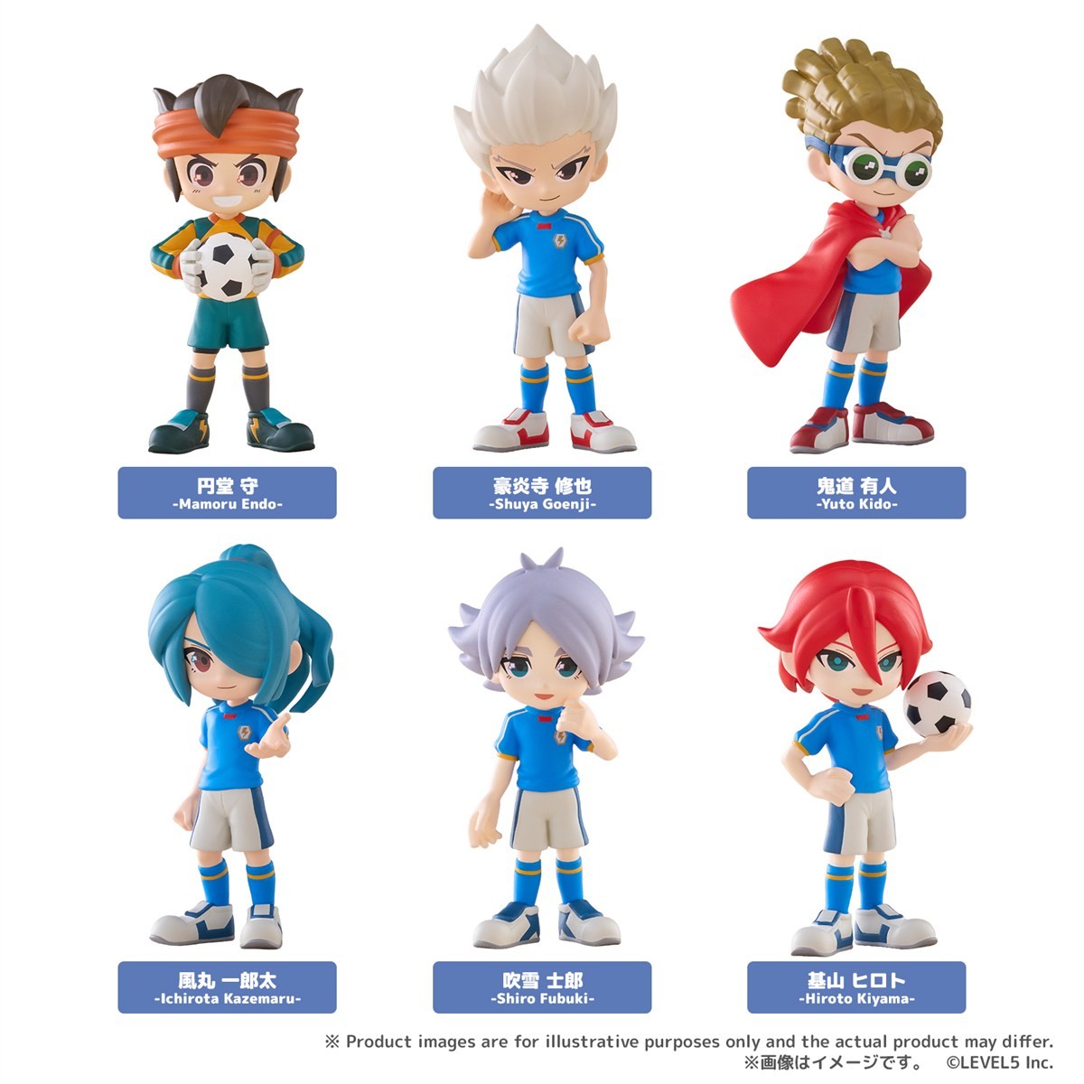 Bushiroad Creative PalVerse INAZUMA ELEVEN: Victory Road (Set of 6) (Figure) gambar 2