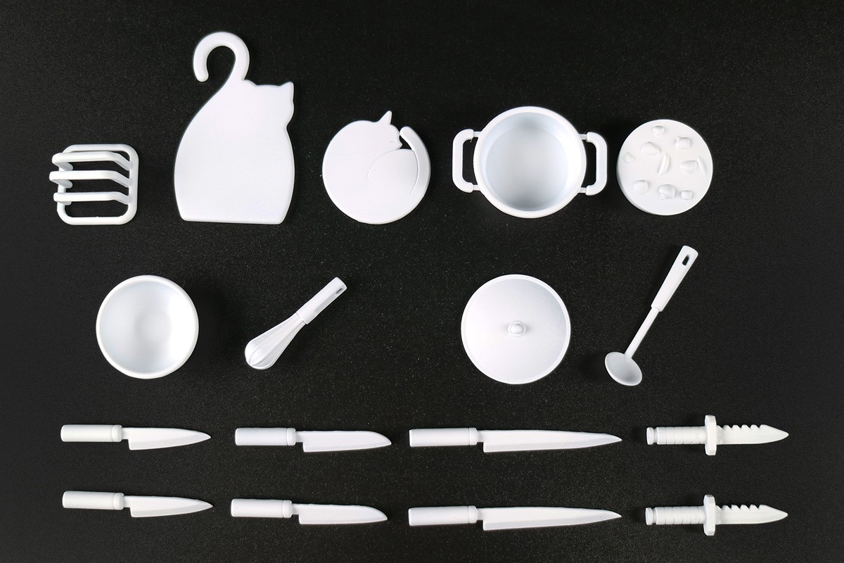 Plum Cooking Set 01 White (Plastic model) รูปภาพ 3