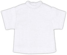 Azone International 1/12 Oversized T-Shirt ~Plain~ (White) (Fashion Doll) 画像 1