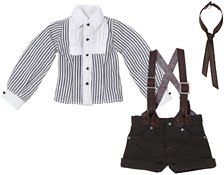 Azone International PNXS `Boy Who Chases Stars` Set III (Gray Stripe x Dark Brown) Bild 1
