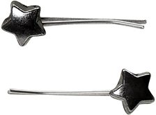 Azone International Doll Hairpin ~Star~ (Black) (Fashion Doll)