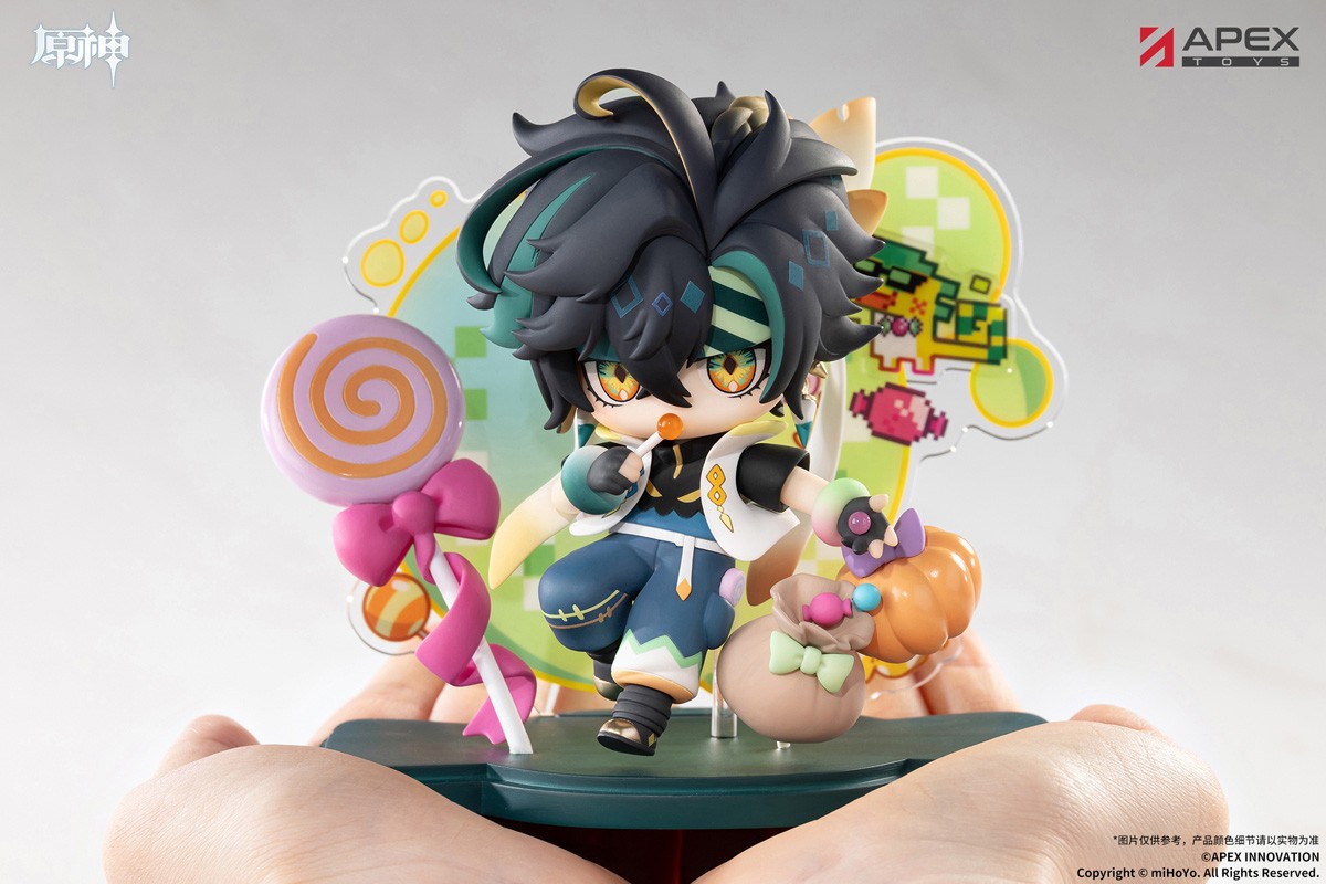 Apex [Bonus Included] Genshin Impact Twilight Whimsy Series Chibi Chara Figure Kinich (Figure) รูปภาพ 5