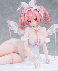 SIKI ANIM [Bonus Included] White Rabbit Rosu Angel ver. Illustrated by Rosuuri Bonus Edition (Figure)