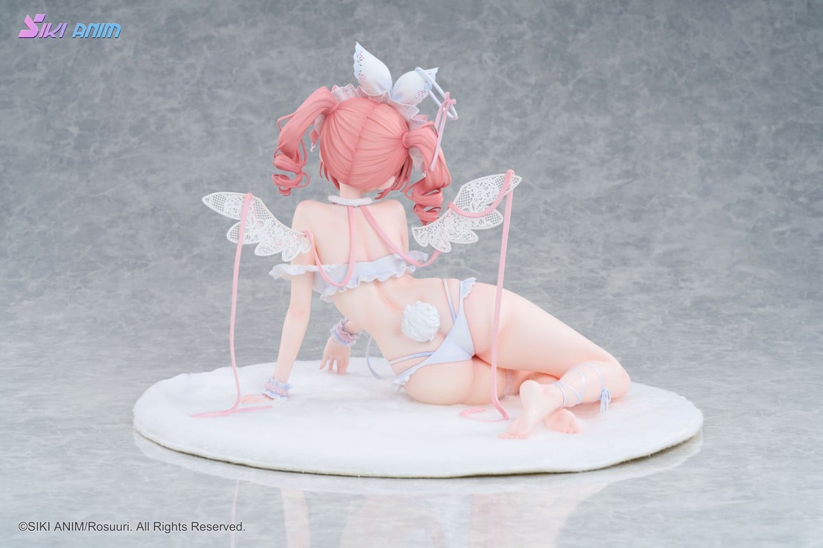 SIKI ANIM [Bonus Included] White Rabbit Rosu Angel ver. Illustrated by Rosuuri Bonus Edition (Figure) Bild 3