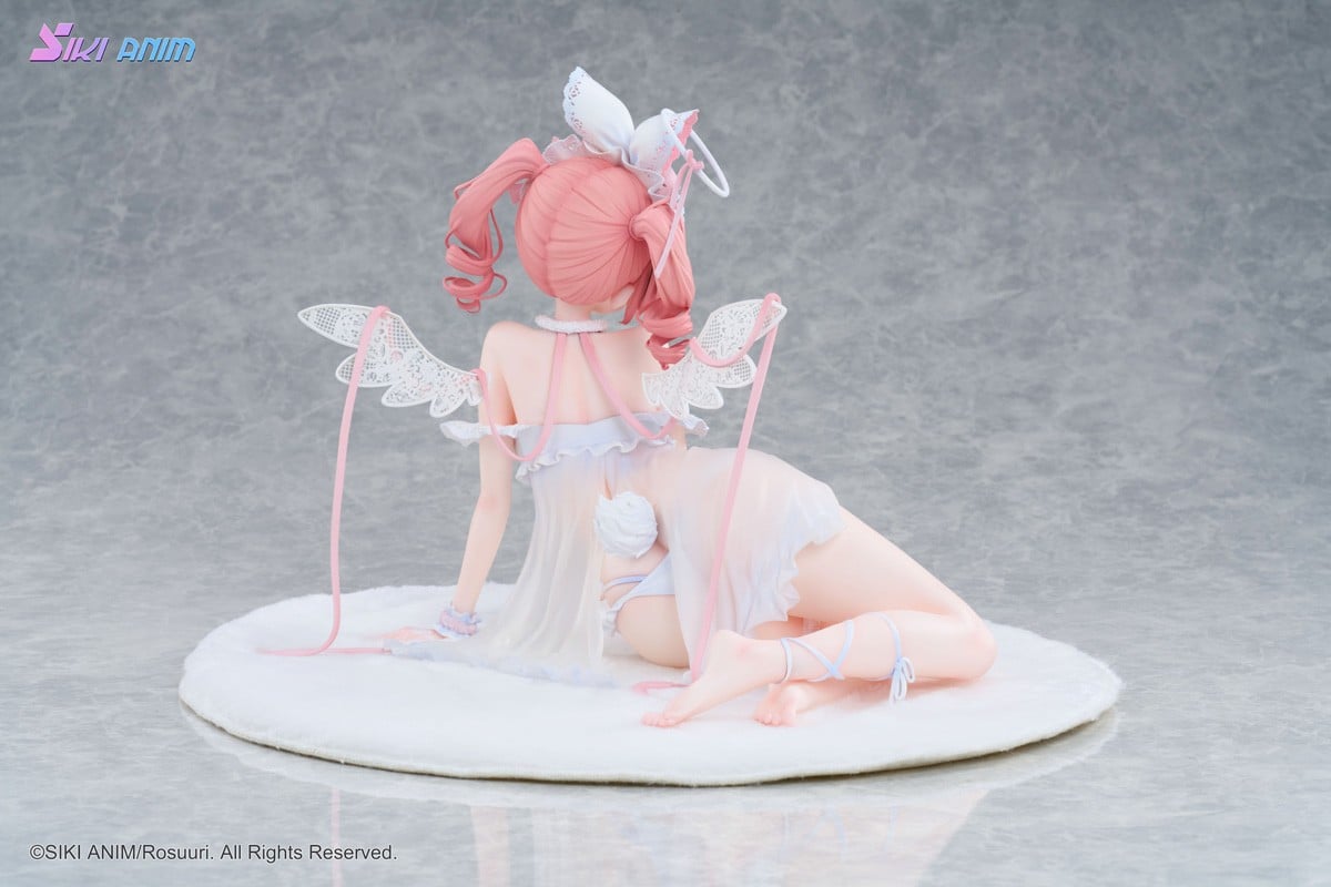 SIKI ANIM [Bonus Included] White Rabbit Rosu Angel ver. Illustrated by Rosuuri Bonus Edition (Figure) Bild 5