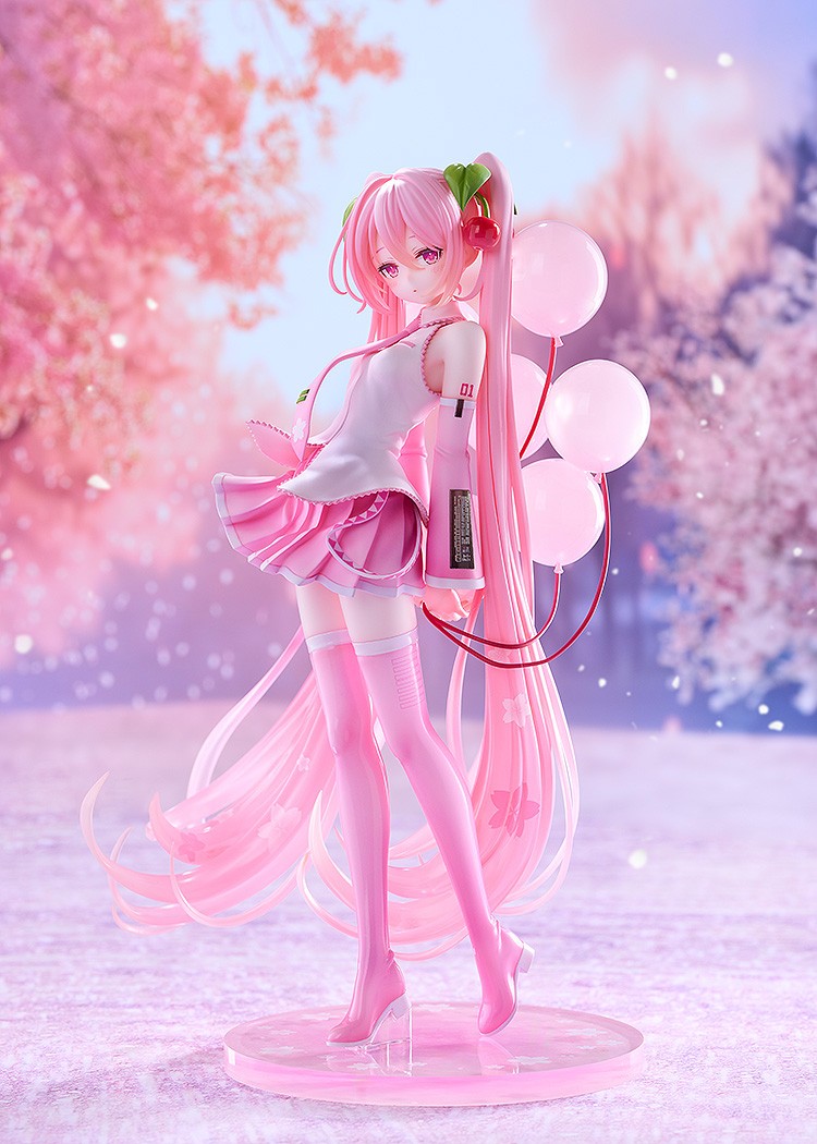 Good Smile Company G.S. Collection Sakura Miku: GSC Illustration Contest Ver. รูปภาพ 7