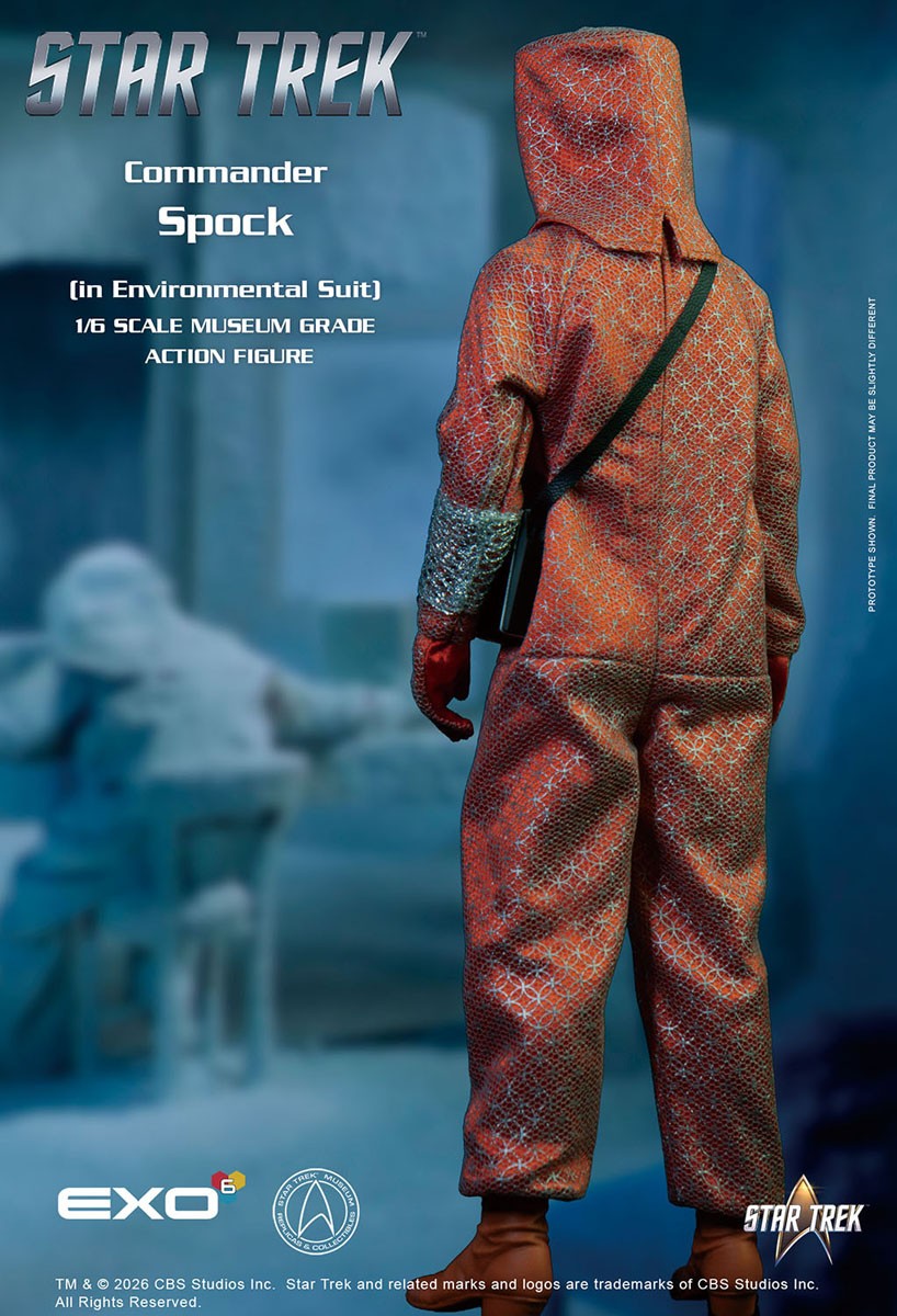 EXO-6 Hyper Realistic Action Figure Star Trek Commander Spok [in Environmental Suit ] (Completed) image 4