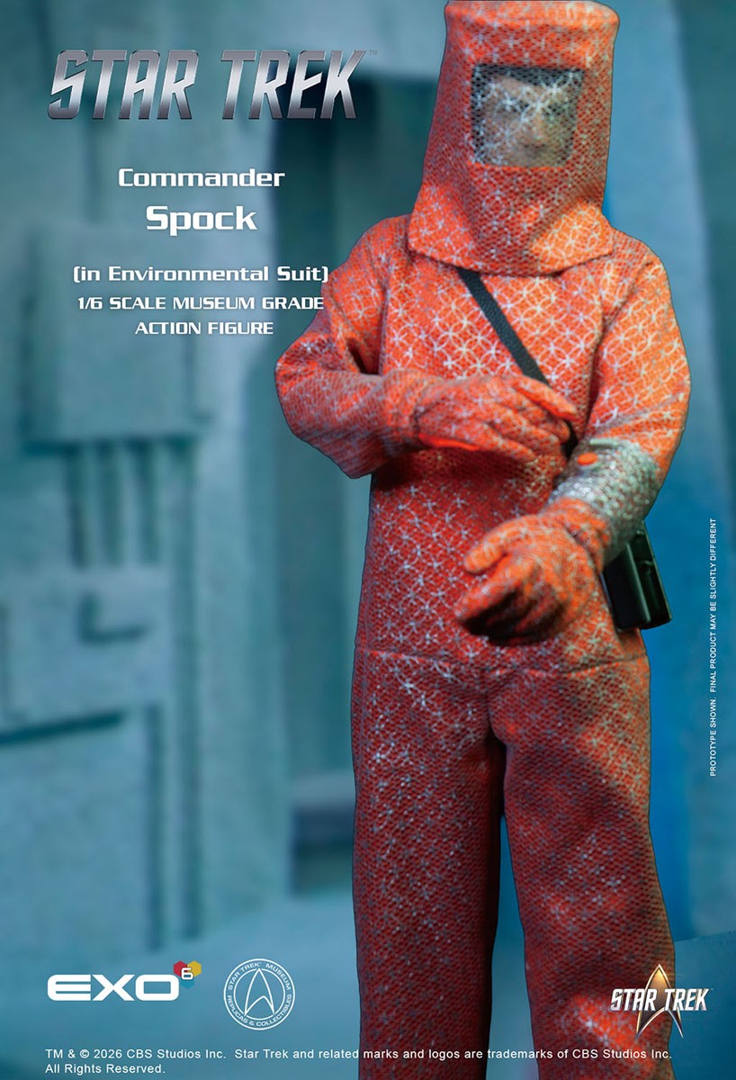 EXO-6 Hyper Realistic Action Figure Star Trek Commander Spok [in Environmental Suit ] (Completed) image 5