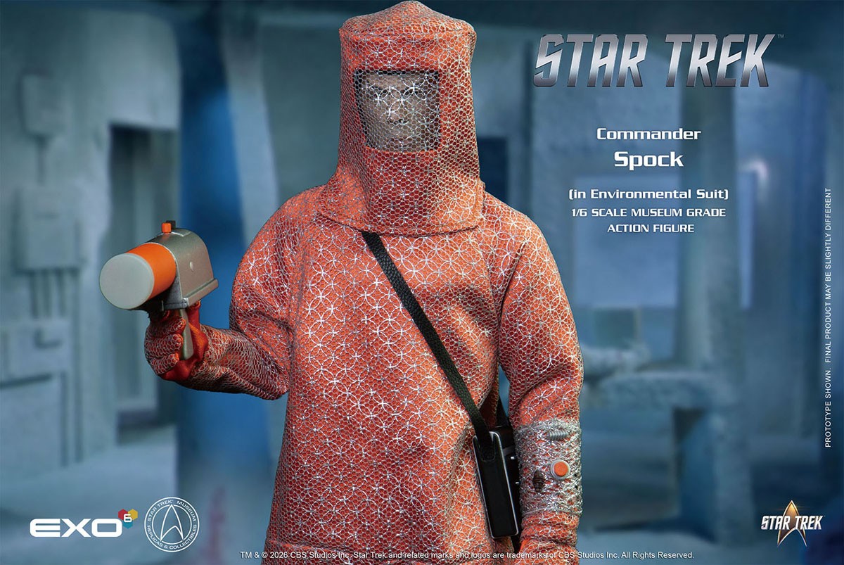 EXO-6 Hyper Realistic Action Figure Star Trek Commander Spok [in Environmental Suit ] (Completed) image 8