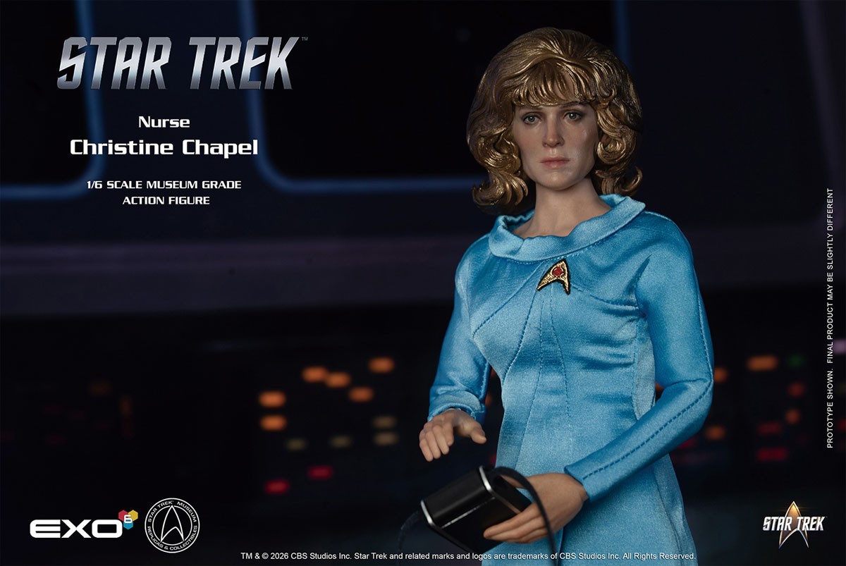 EXO-6 Hyper Realistic Action Figure Star Trek Nurse Christine Chapel รูปภาพ 7