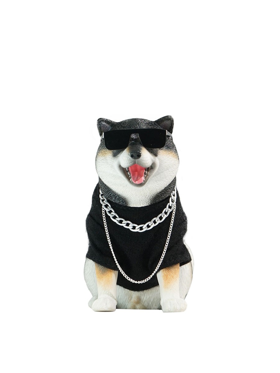 Double one Double one x Lieji 1/6 Shiba Inu Kuroshiba Bild 2