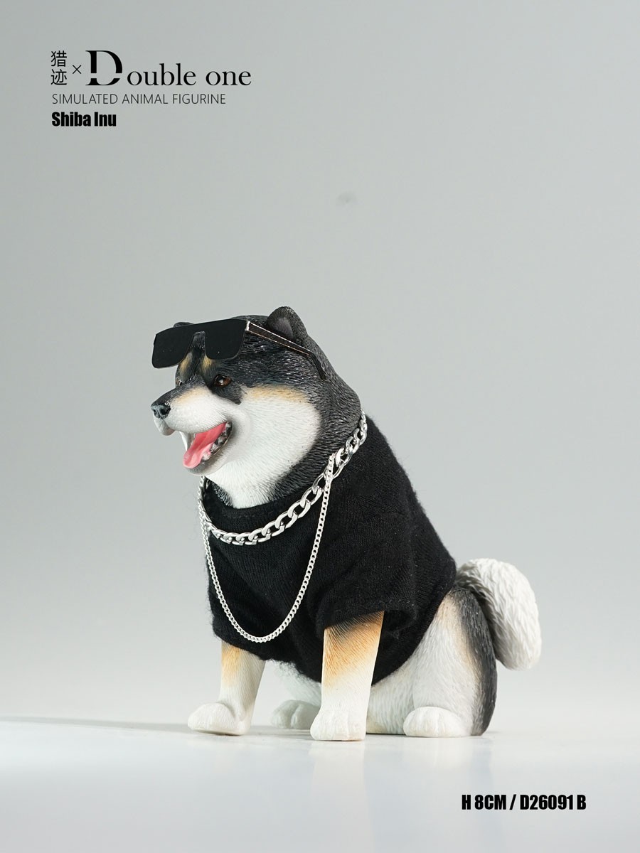 Double one Double one x Lieji 1/6 Shiba Inu Kuroshiba Bild 6