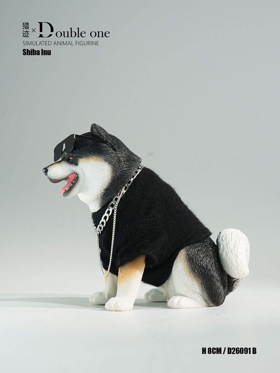 Double one Double one x Lieji 1/6 Shiba Inu Kuroshiba Bild 7