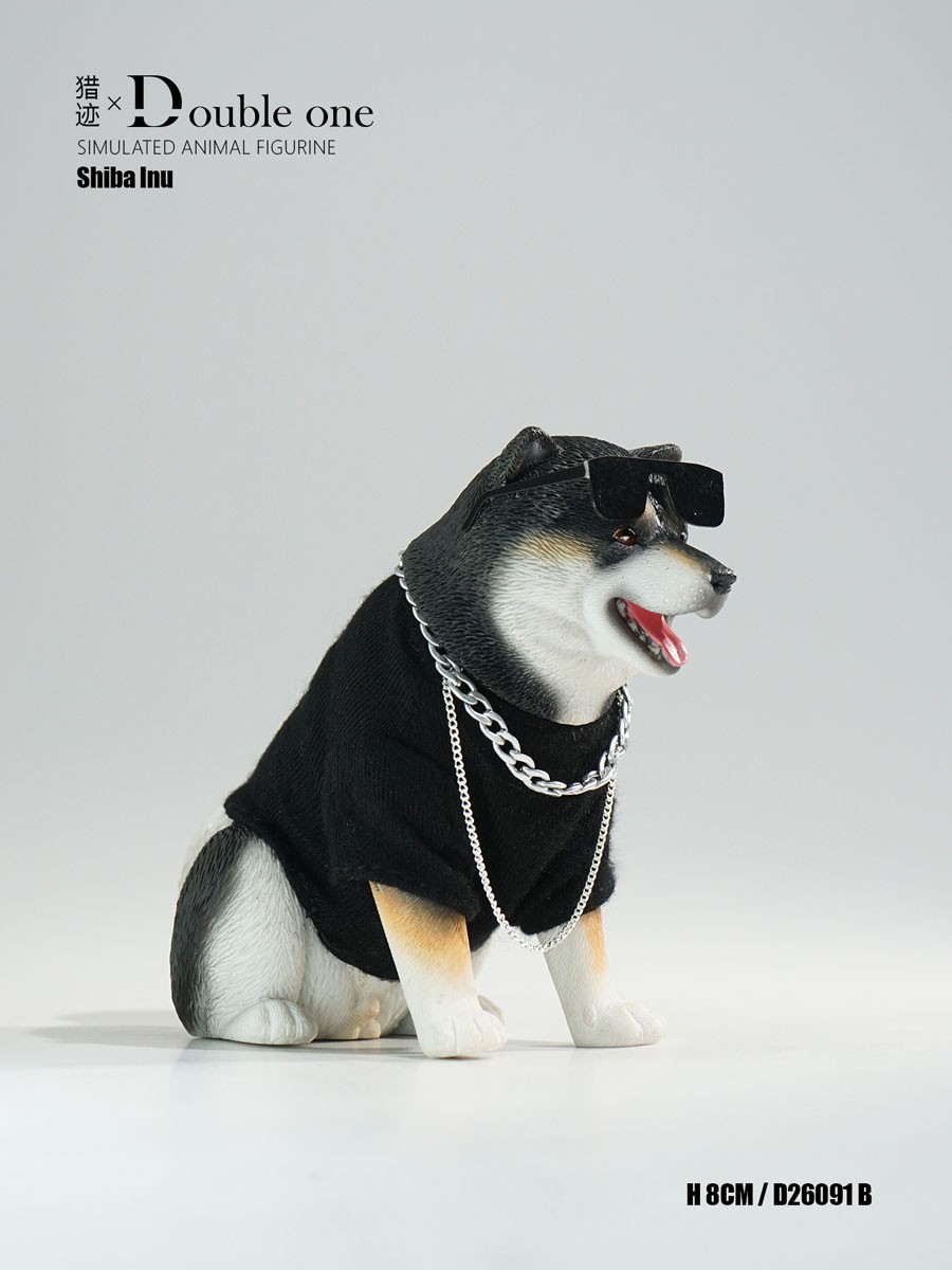 Double one Double one x Lieji 1/6 Shiba Inu Kuroshiba Bild 8