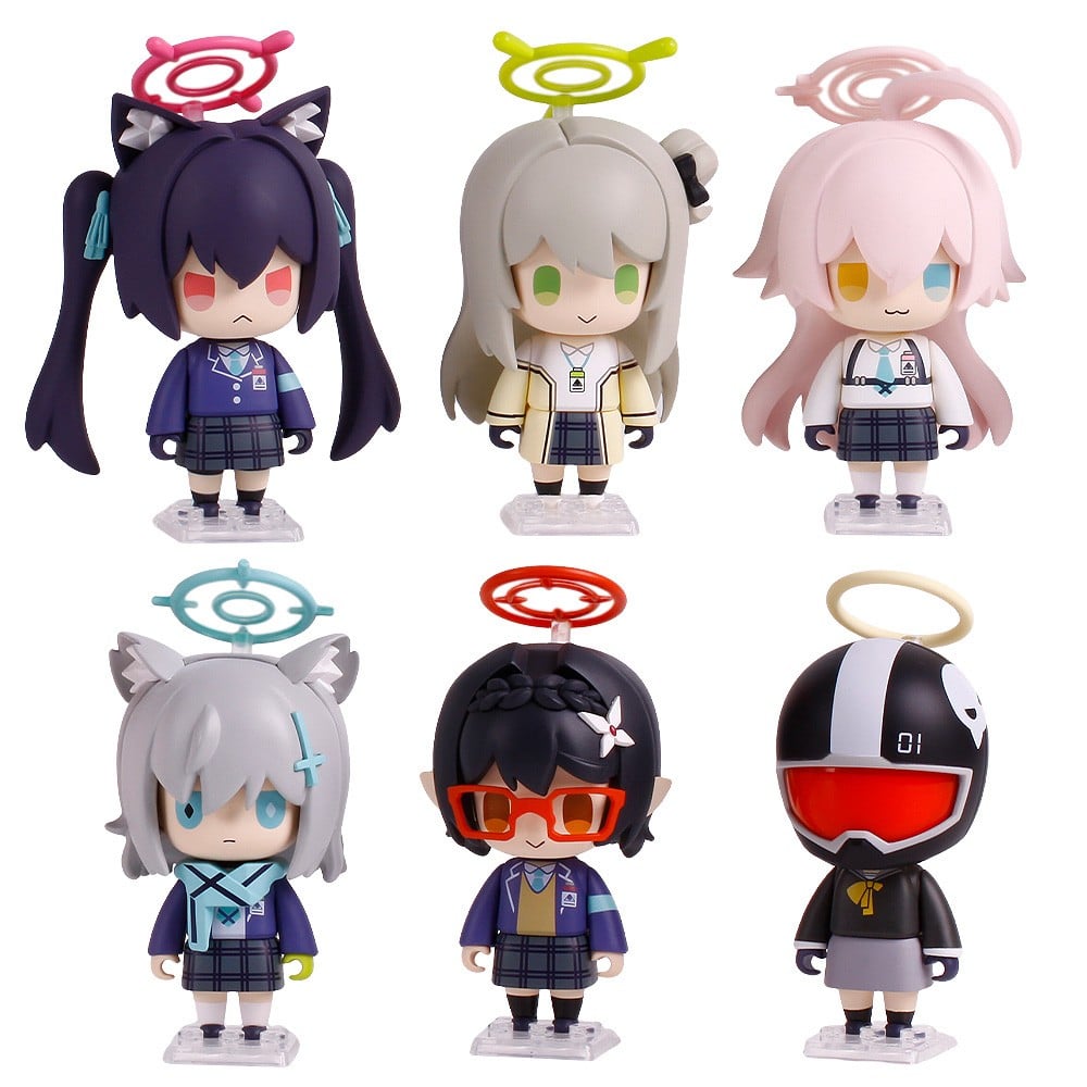 God Brave Studio FigRiq Blue Archive Series Vol. 1 (Set of 6) (Figure) 图片 2