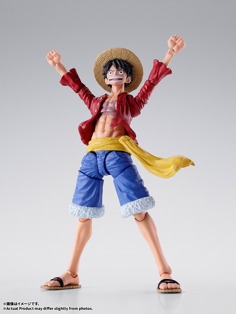 Bandai S.H.Figuarts Monkey D. Luffy -New World- (Completed) รูปภาพ 6