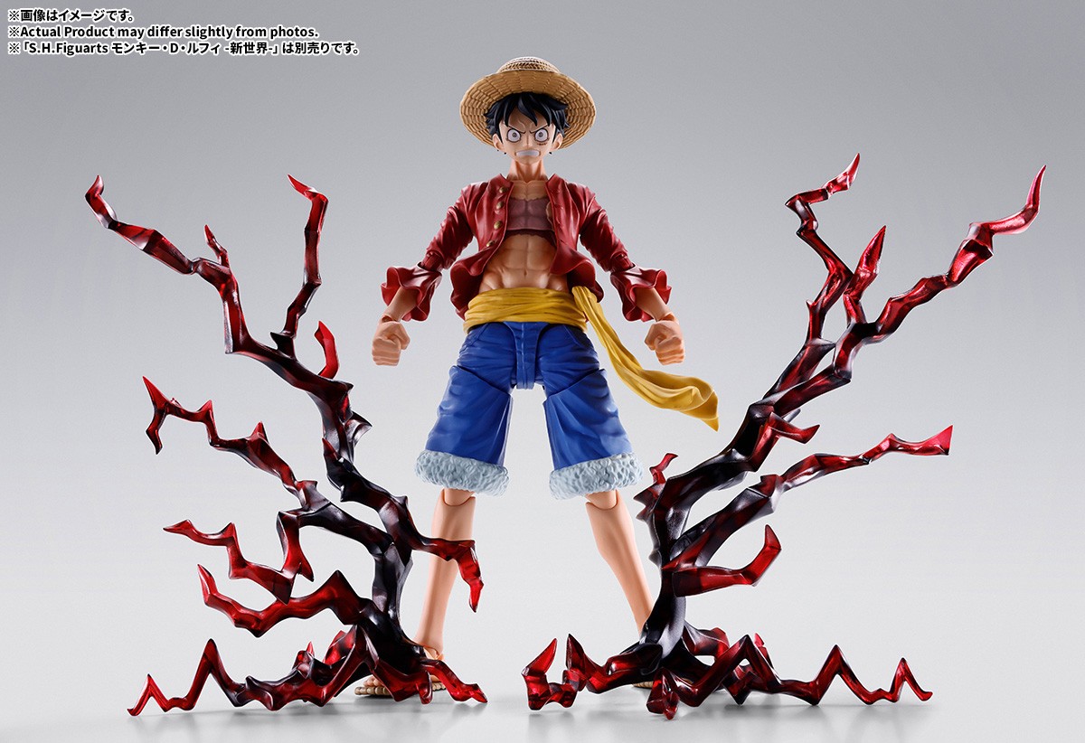 Bandai S.H.Figuarts Monkey D. Luffy -New World- Optional Parts Set (Completed) Bild 3