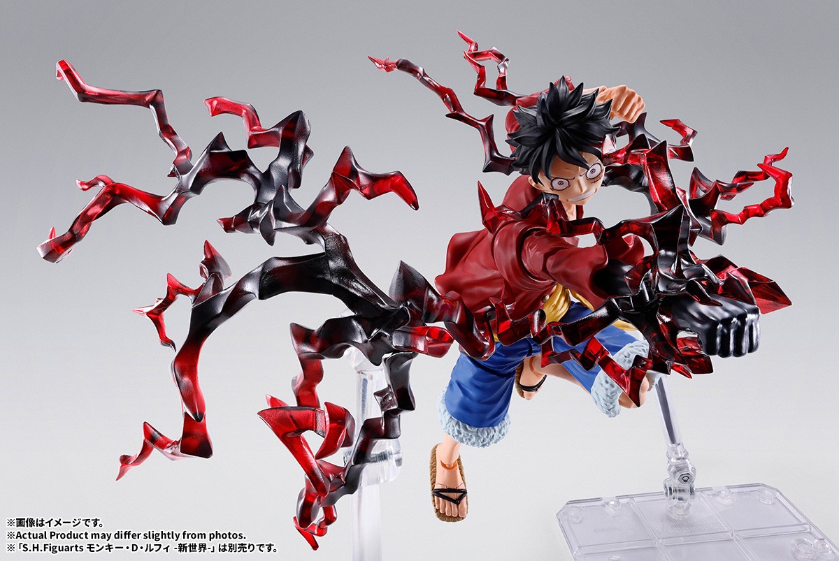 Bandai S.H.Figuarts Monkey D. Luffy -New World- Optional Parts Set (Completed) Bild 4
