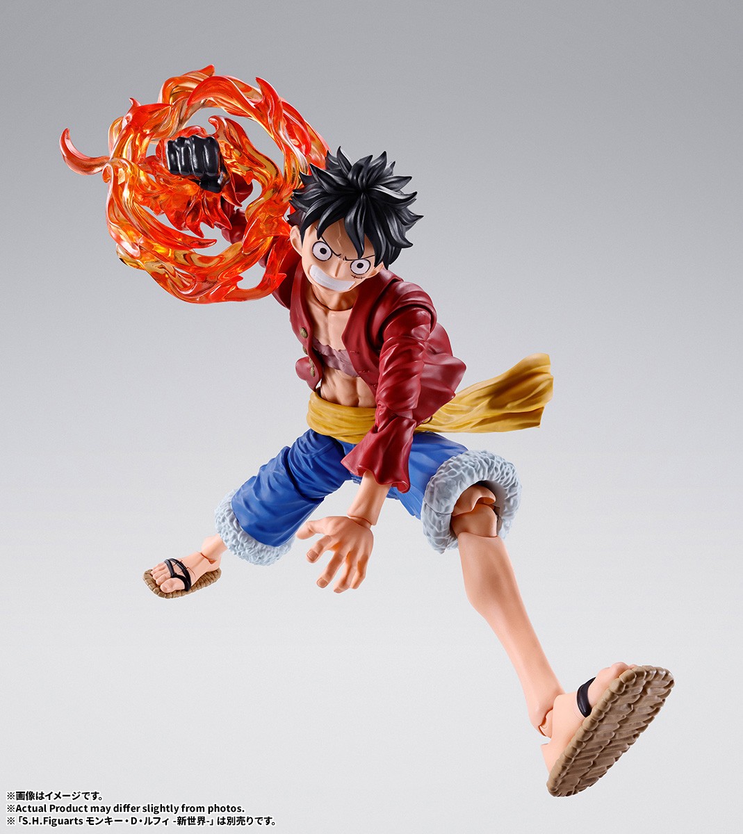 Bandai S.H.Figuarts Monkey D. Luffy -New World- Optional Parts Set (Completed) Bild 5