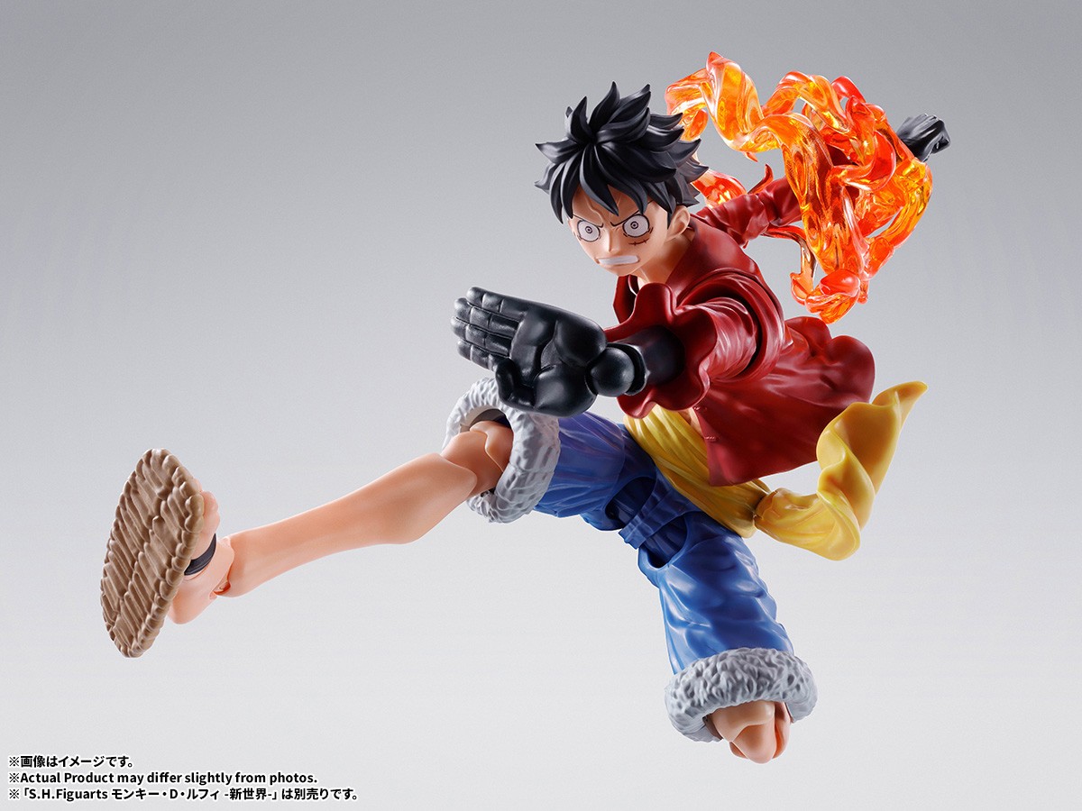 Bandai S.H.Figuarts Monkey D. Luffy -New World- Optional Parts Set (Completed) Bild 6
