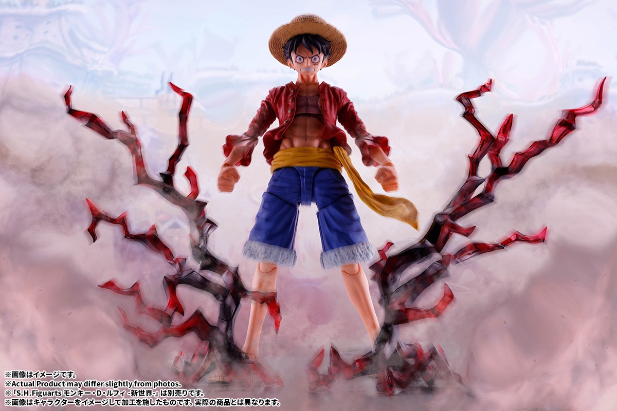 Bandai S.H.Figuarts Monkey D. Luffy -New World- Optional Parts Set (Completed) Bild 7