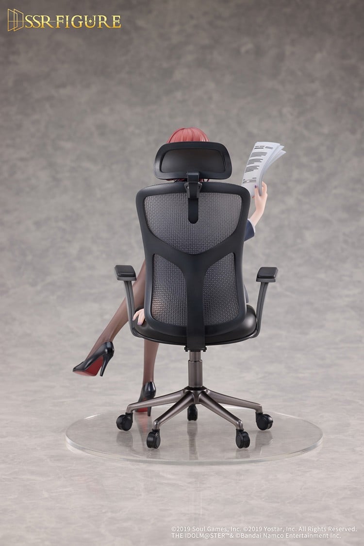 Infinity Studio [Bonus Included] SSR FIGURE THE IDOLM@STER SHINY COLORS x Mahjong Soul Madoka Higuchi Effortless Work Ver. (Figure) 图片 4
