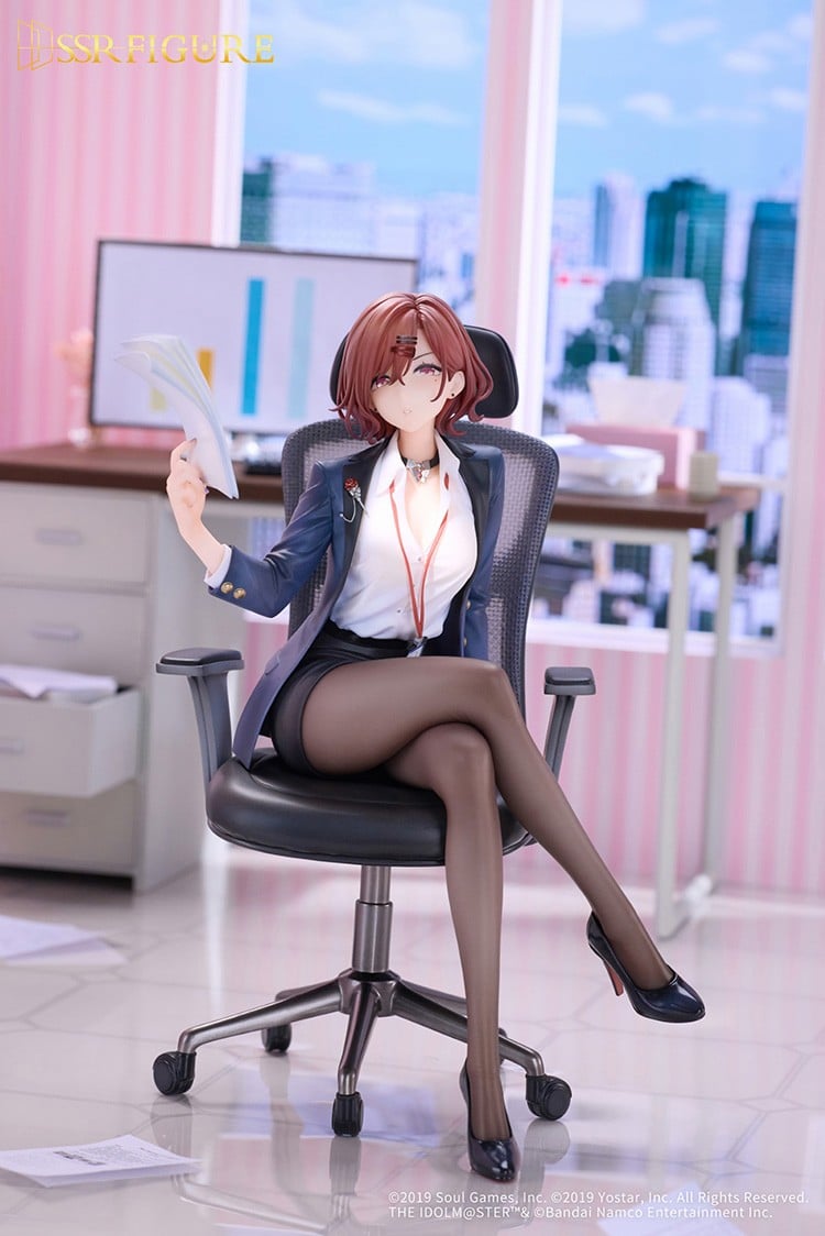 Infinity Studio [Bonus Included] SSR FIGURE THE IDOLM@STER SHINY COLORS x Mahjong Soul Madoka Higuchi Effortless Work Ver. (Figure) 图片 6