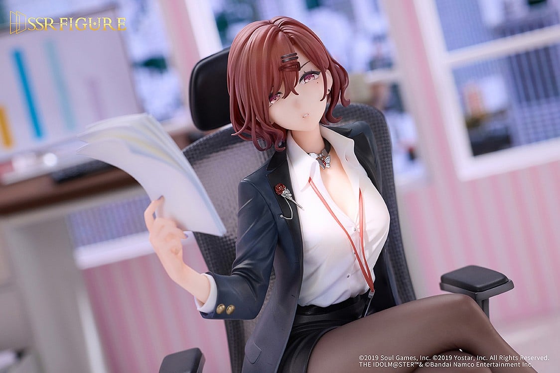 Infinity Studio [Bonus Included] SSR FIGURE THE IDOLM@STER SHINY COLORS x Mahjong Soul Madoka Higuchi Effortless Work Ver. (Figure) 图片 8