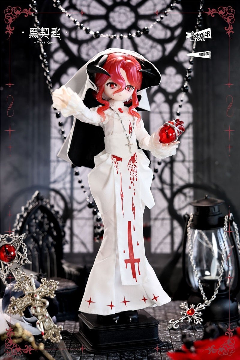 SKYPIER TOYS Pact Key Forgotten Castle Series Mechanical Joint Doll Caelis รูปภาพ 2