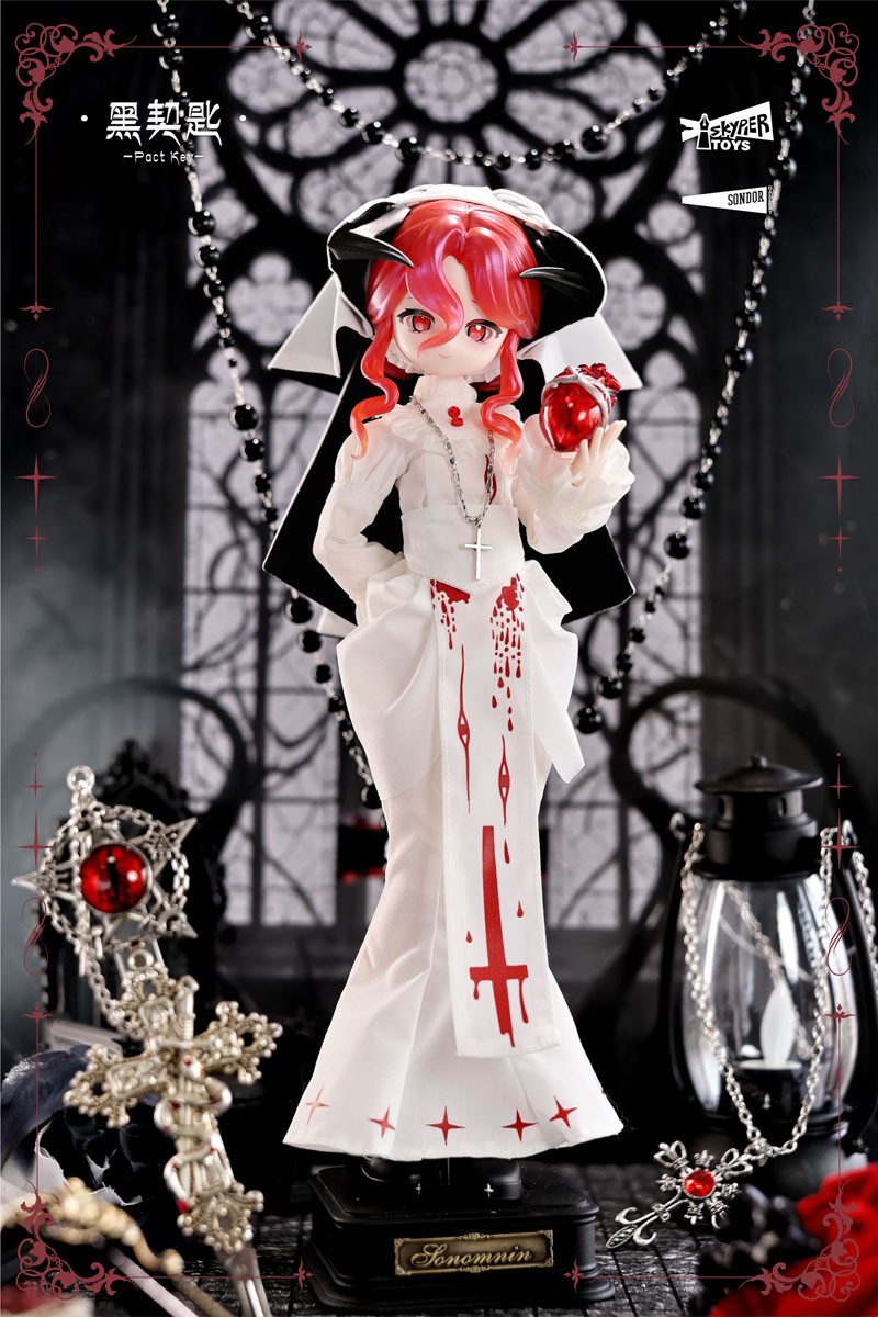 SKYPIER TOYS Pact Key Forgotten Castle Series Mechanical Joint Doll Caelis รูปภาพ 3