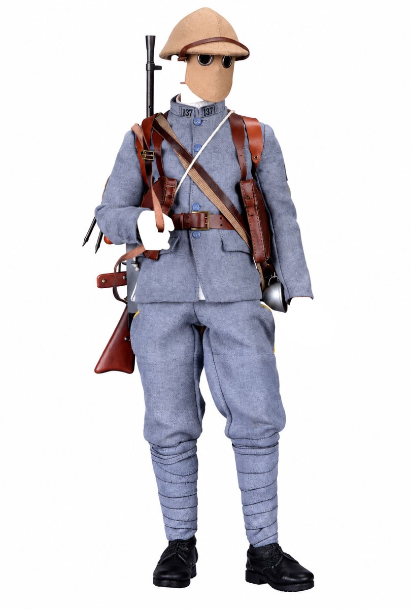 Q Orange QO Toys Q Orange QO Toys 1/6 Outfit Set: French Army 137th Infantry Regiment, Verdun 1916 (Fashion Doll) Bild 2