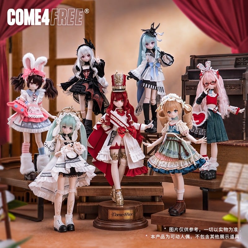 COME4FREE BONNIE Symphony BJD Blind Doll Series (Single Item) (Fashion Doll) 图片 2