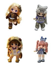 Wan Le Xun Chao WALOSEEK Honeini Today is a Little Cute Series Trading Dolls (Single Item)
